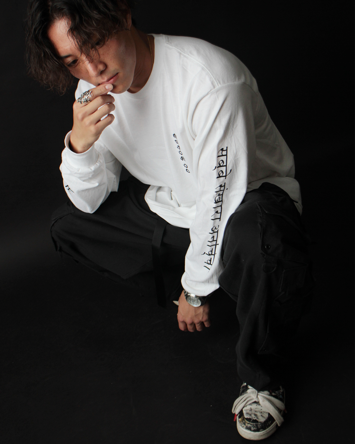 Pali l/s tee (white)